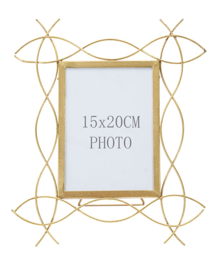 Fotorám Cornice Iron Glam, zlatý