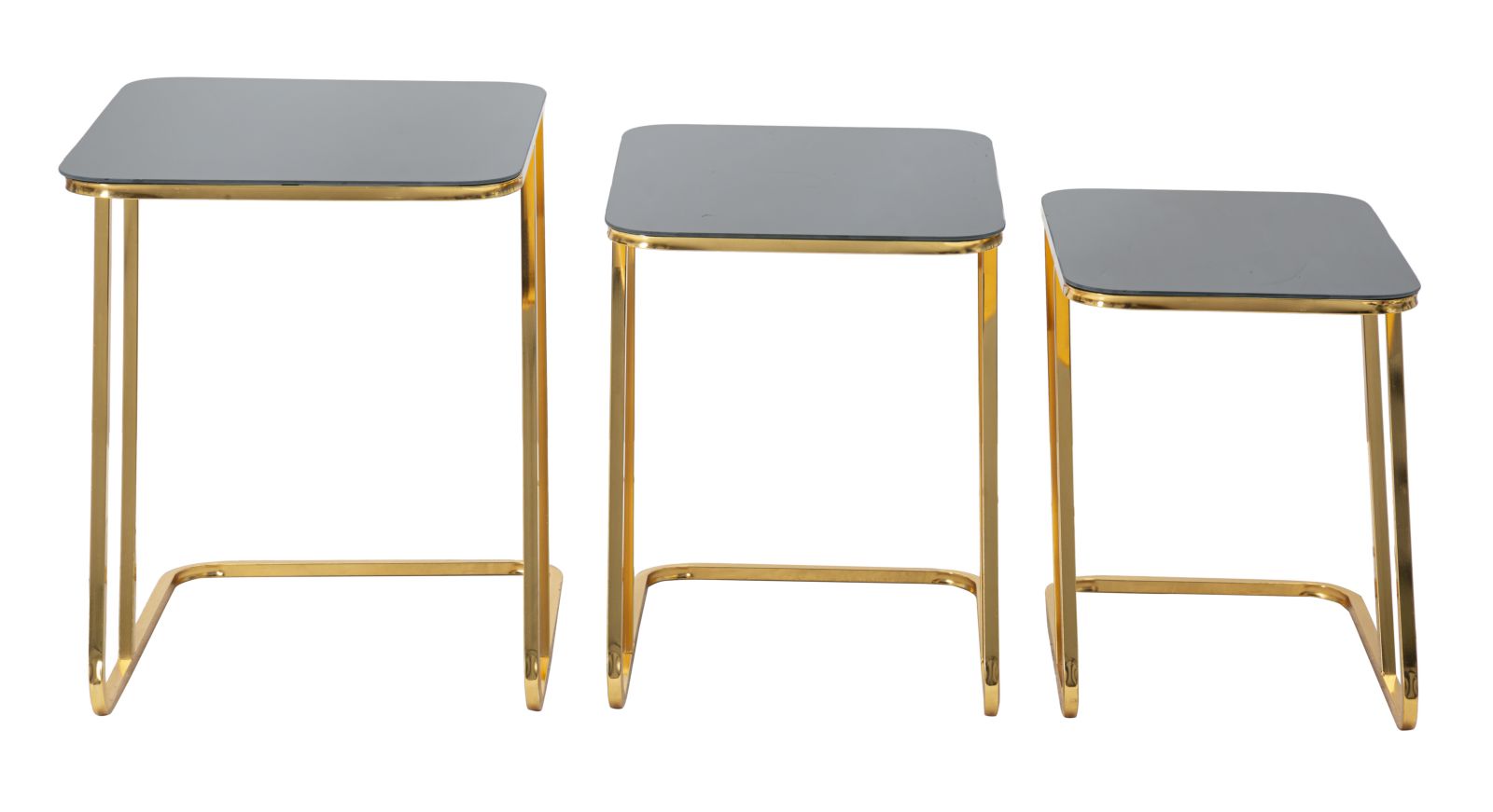 Dekoratívny doplnok Tavolinetti Simple Set Mauro Ferretti 44×50,5×55,5-39×49×51-34×47×45 cm