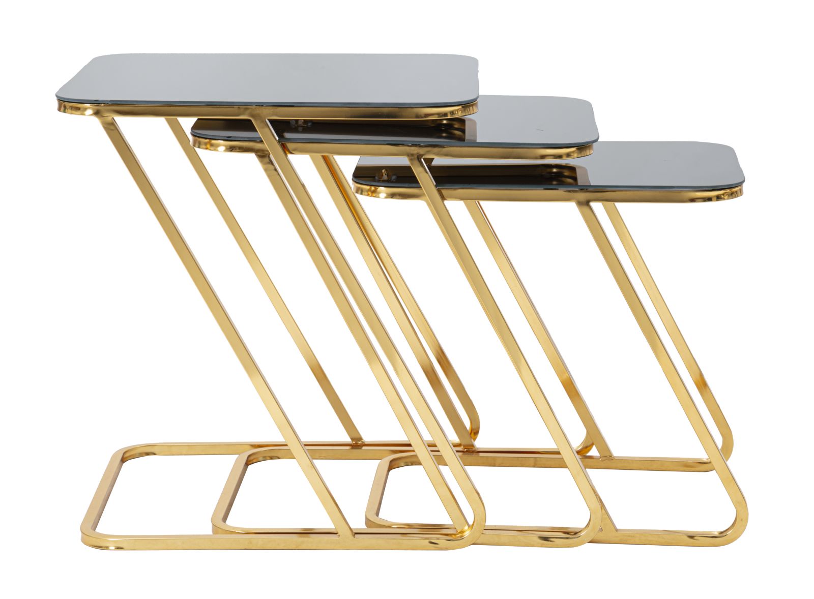 Dekoratívny doplnok Tavolinetti Simple Set Mauro Ferretti 44×50,5×55,5-39×49×51-34×47×45 cm