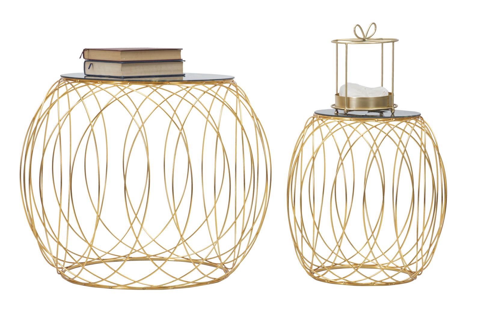 Dekoratívny doplnok Tavolinetti Ball Mauro Ferretti Ø 68×56-43×45 cm