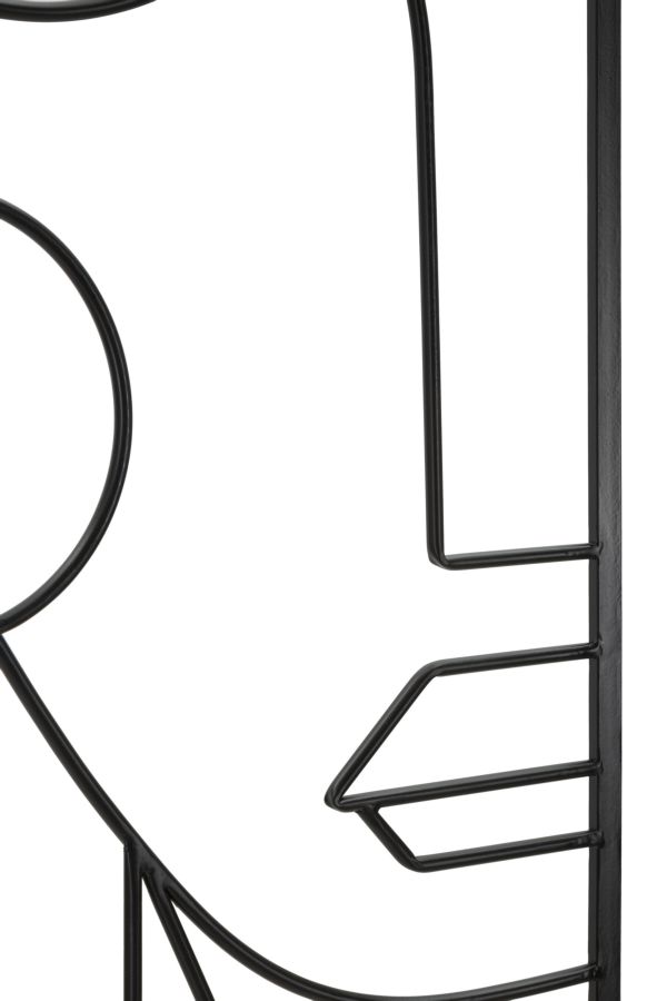 Dekoratívny panel 2ks Tribal Mauro Ferretti, čierny