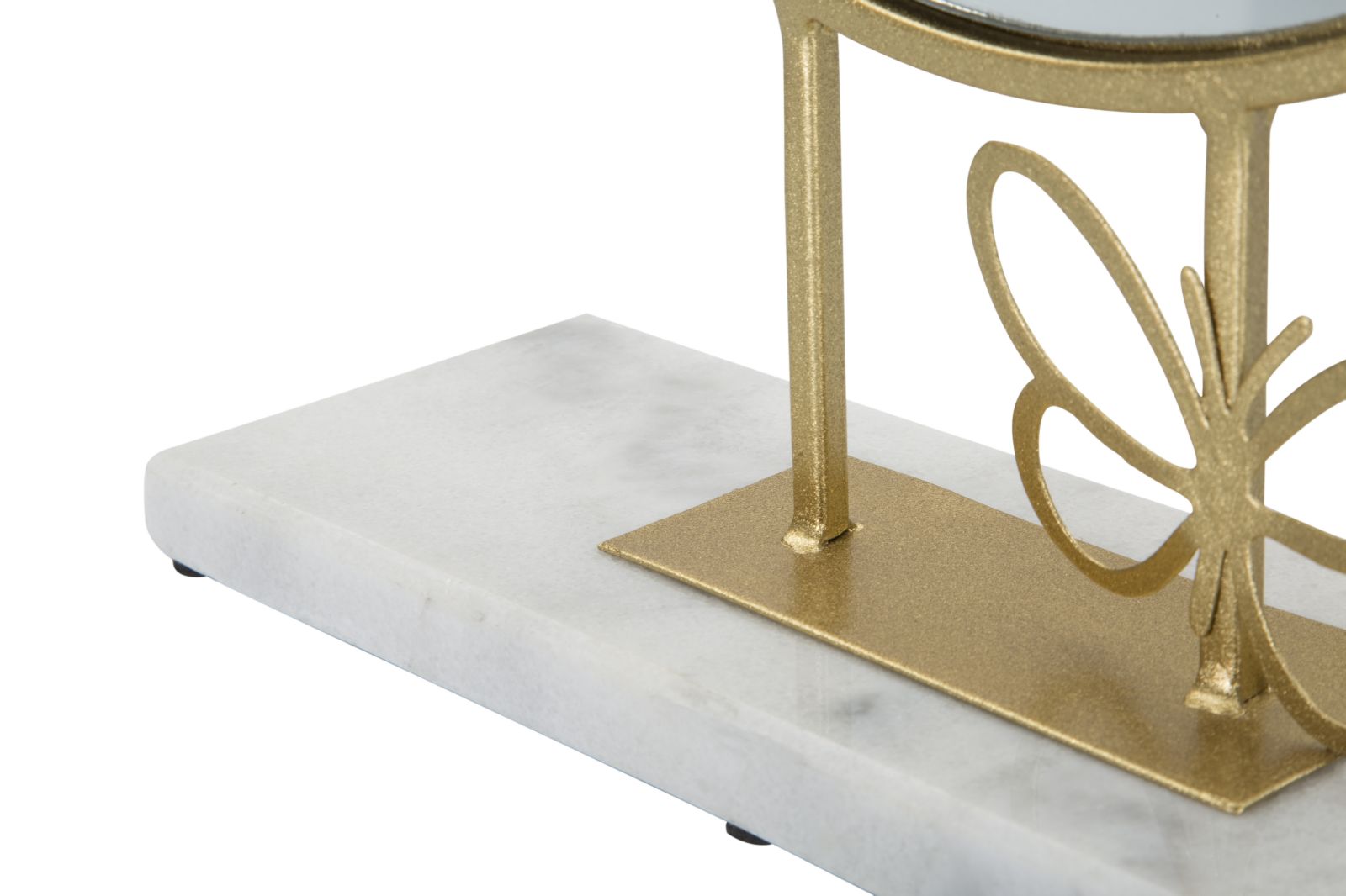 Zrkadlo Appoggio Butterfly Mauro Ferretti, zlaté