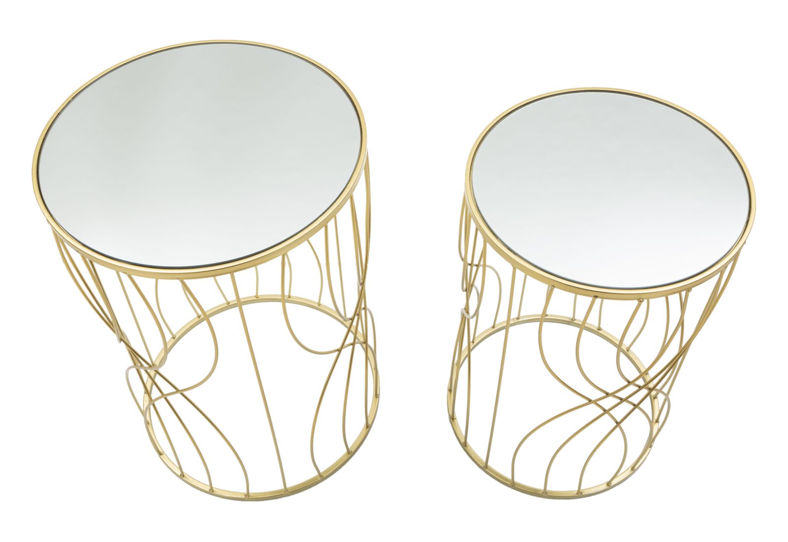 Dekoratívny doplnok Tavolinetti Ligne Mauro Ferretti Ø 38×55-33×50 cm