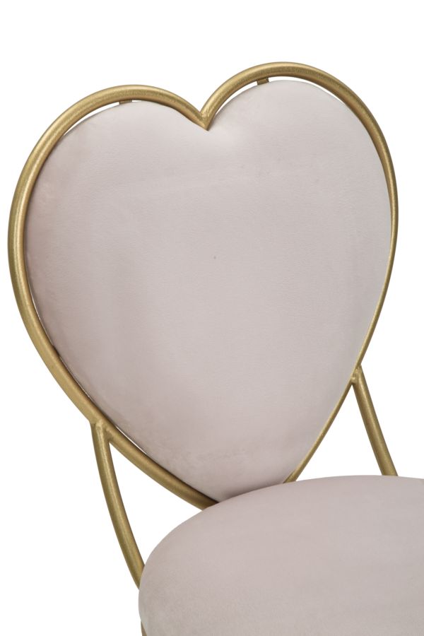 Stolička Sedia Heart Mauro Ferretti 37×47×80 cm