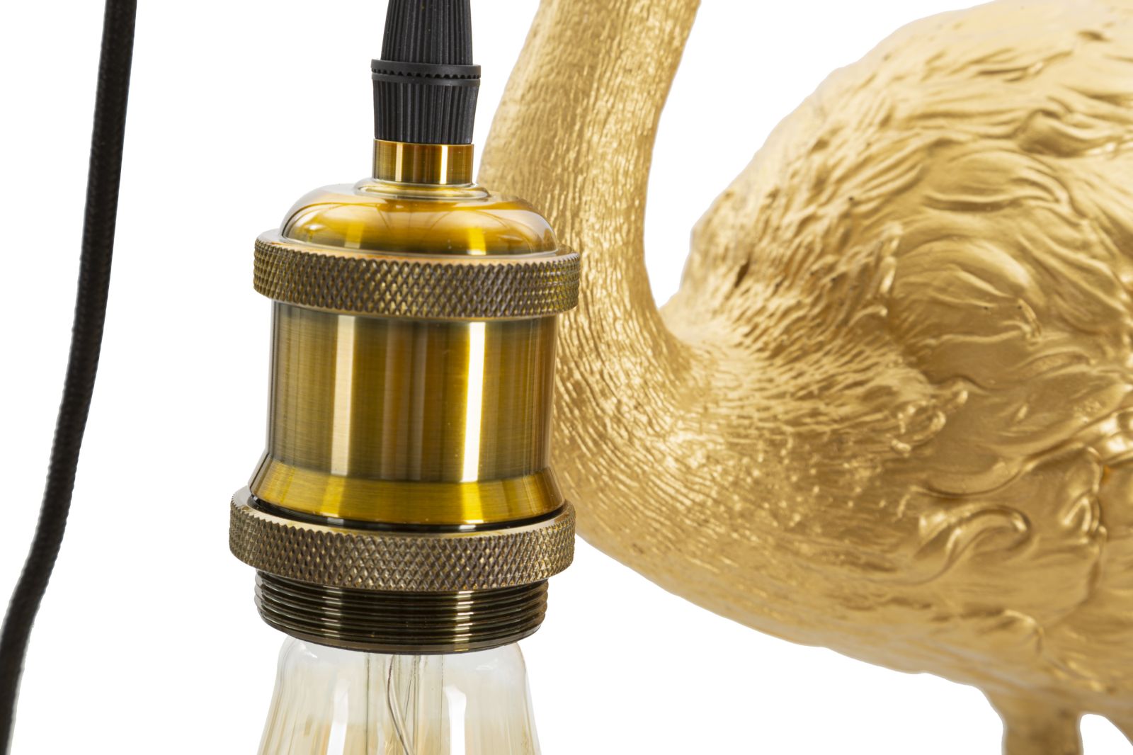 Stolová lampa Flamingo Mauro Ferretti, zlatá