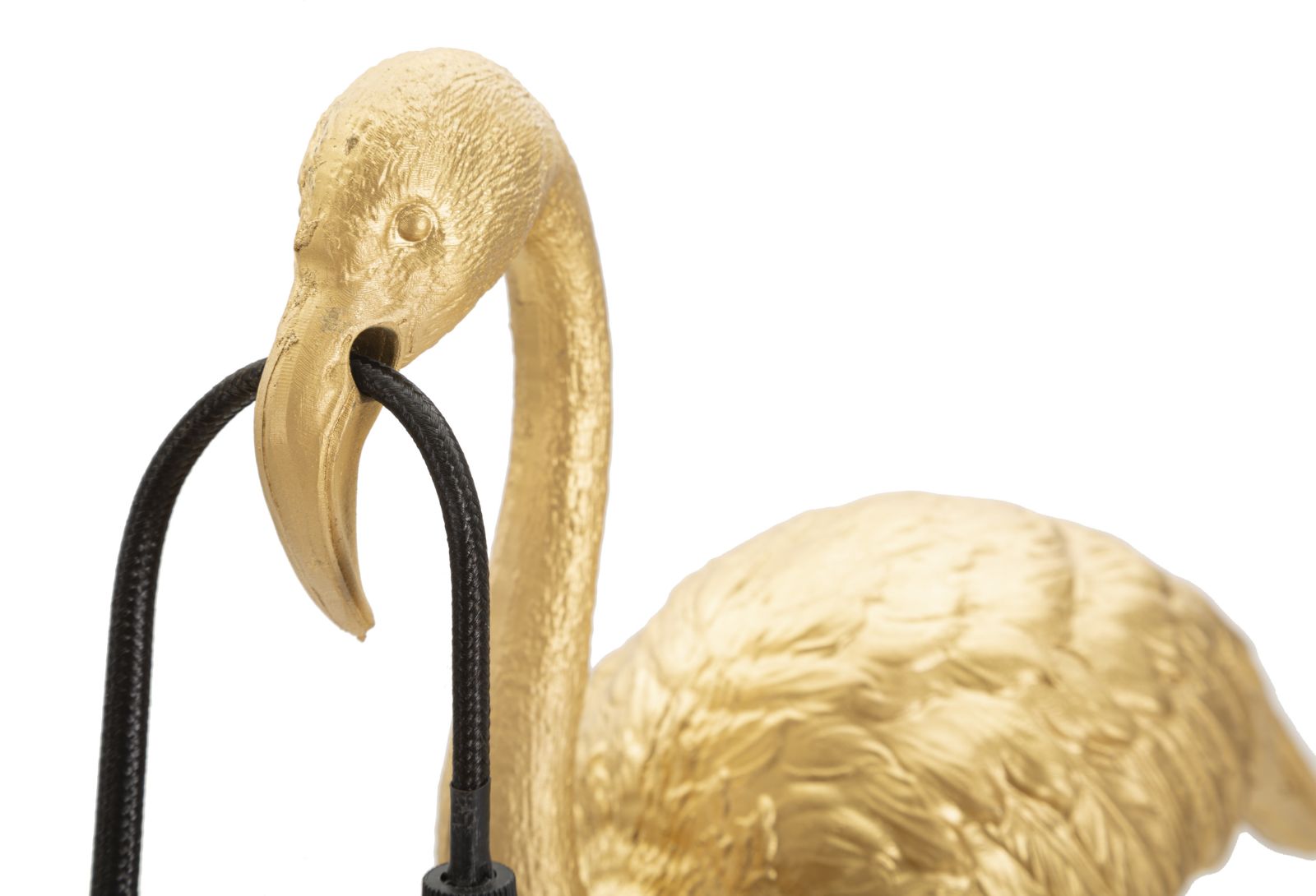 Stolová lampa Flamingo Mauro Ferretti, zlatá