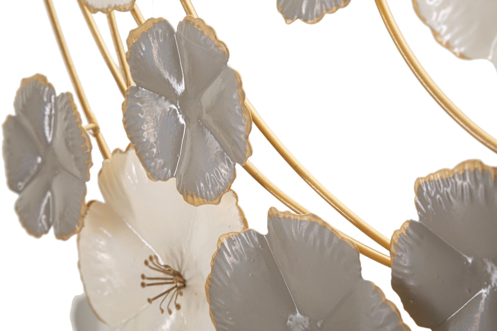 Dekoratívny panel Lotly Mauro Ferretti, zlatý/biely/sivý