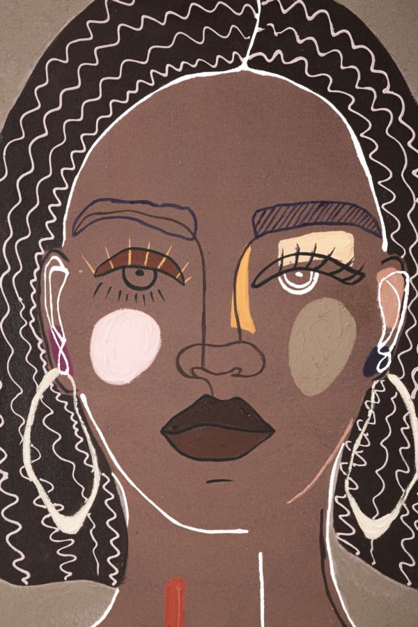 Dekoratívny doplnok Dipinto Su Tela Mauro Ferretti 80×2,8×100 cm