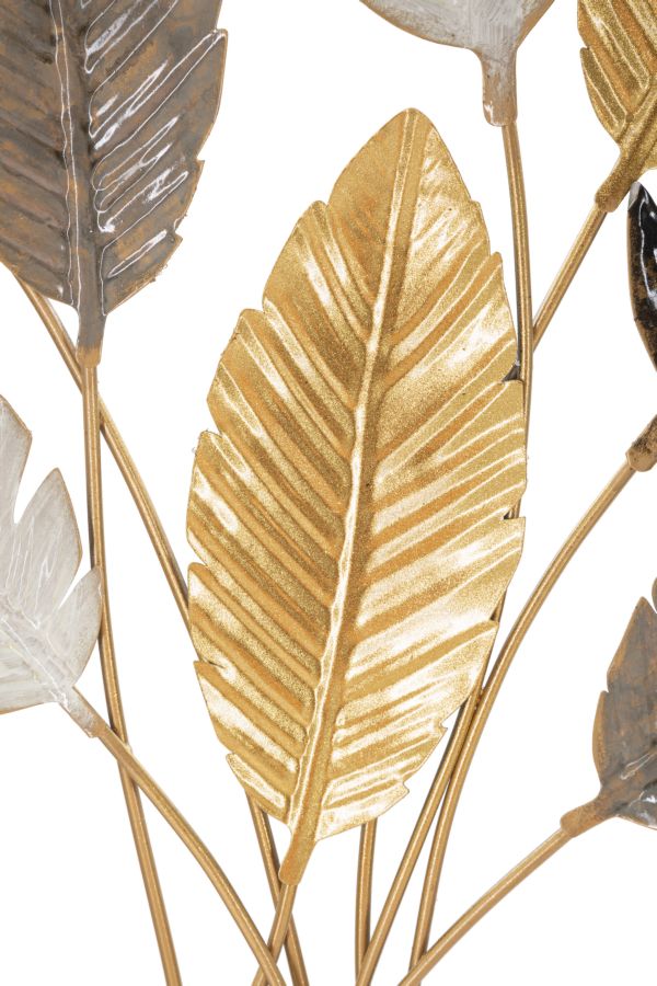 Dekoratívny panel Palmy Mauro Ferretti, zlatý