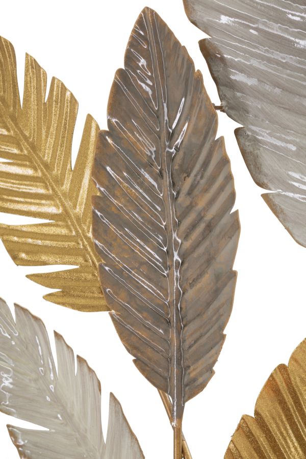 Dekoratívny panel Palmy Mauro Ferretti, zlatý