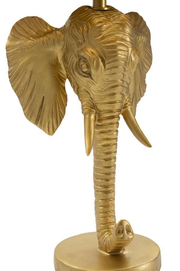 Stolová lampa Elefante Mauro Ferretti, čierna/zlatá