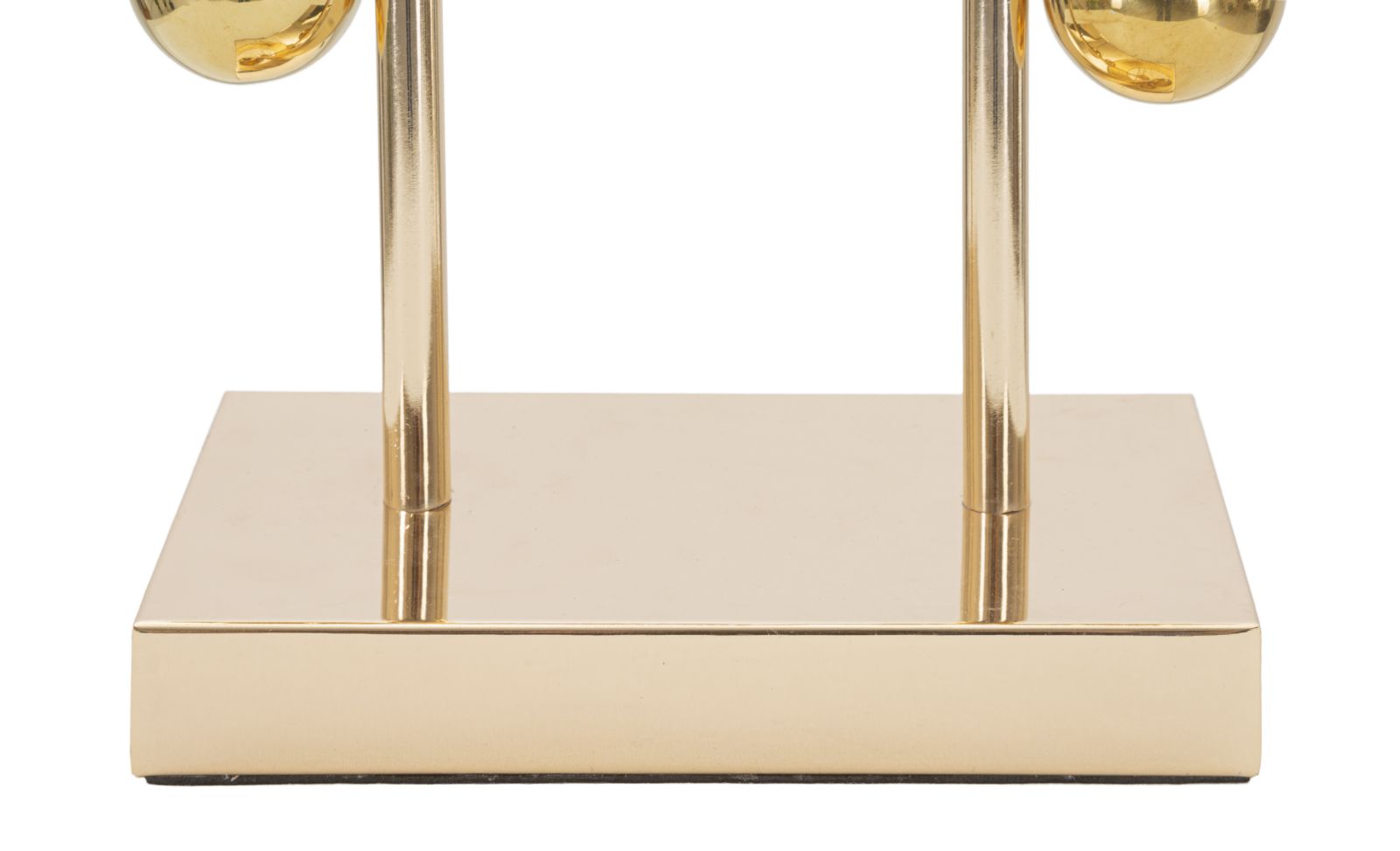 Stolová lampa Bubble Mauro Ferretti, čierna/zlatá