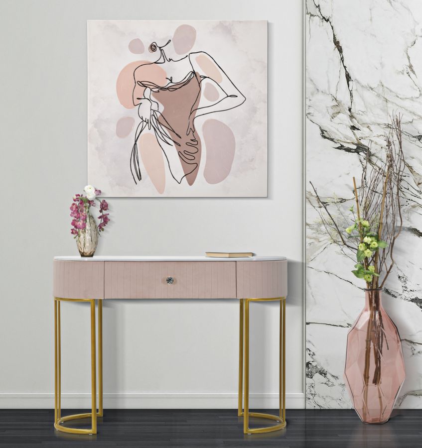 Dekoratívny doplnok Stampa Dipinta Lady Mauro Ferretti 80×2,8×80 cm