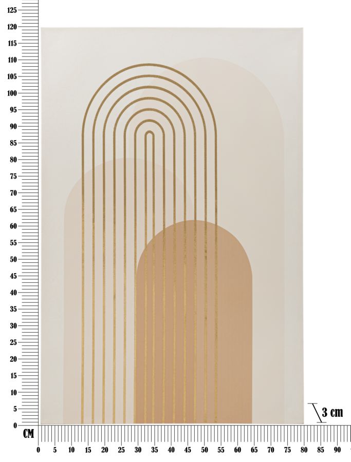 Dekoratívny obraz Stampa Dipinta Shine 01 Mauro Ferretti