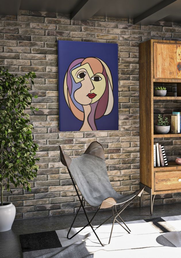 Dekoratívny doplnok Stampa Dipinta Double Mauro Ferretti 80×3×120 cm