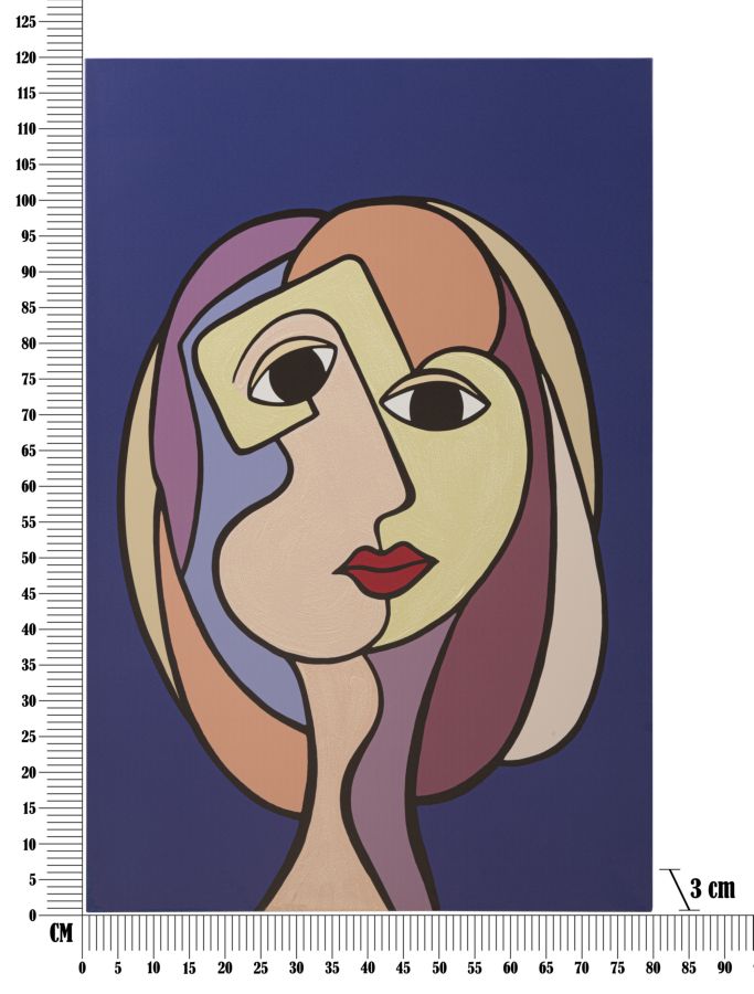 Dekoratívny doplnok Stampa Dipinta Double Mauro Ferretti 80×3×120 cm