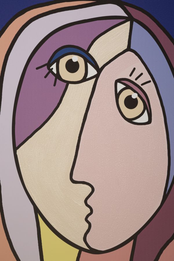 Dekoratívny doplnok Stampa Dipinta Double Mauro Ferretti 80×3×120 cm