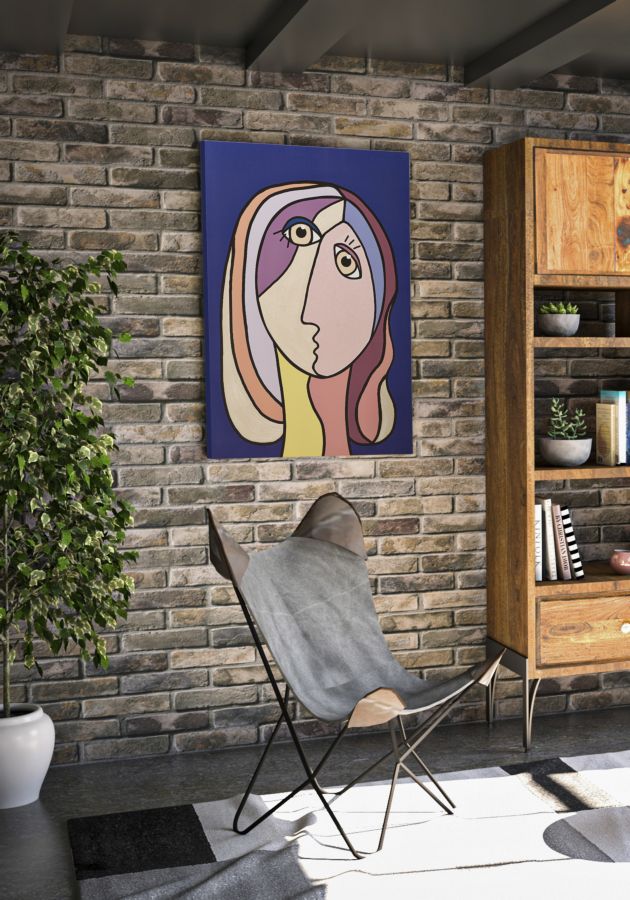 Dekoratívny doplnok Stampa Dipinta Double Mauro Ferretti 80×3×120 cm