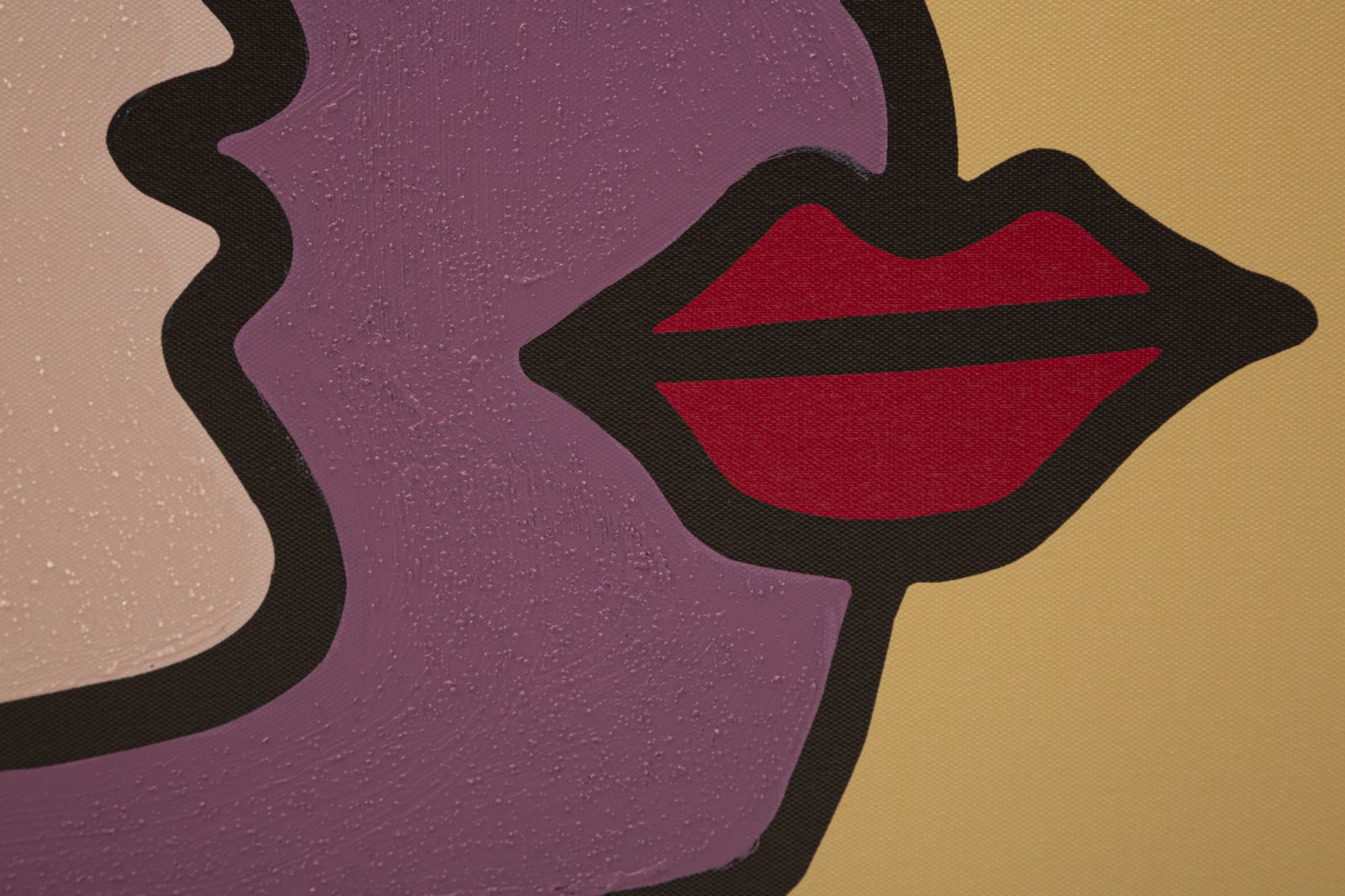 Dekoratívny doplnok Stampa Dipinta Faces Mauro Ferretti 60×3×90 cm