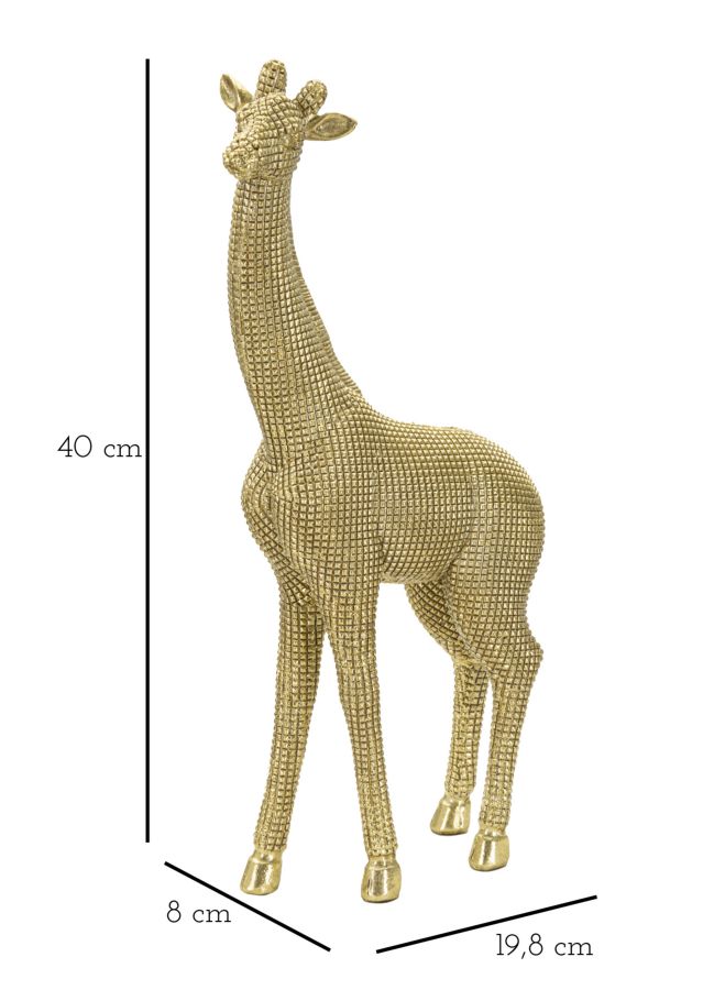 Dekoratívny doplnok Giraffa Mauro Ferretti 19,8×8×40 cm