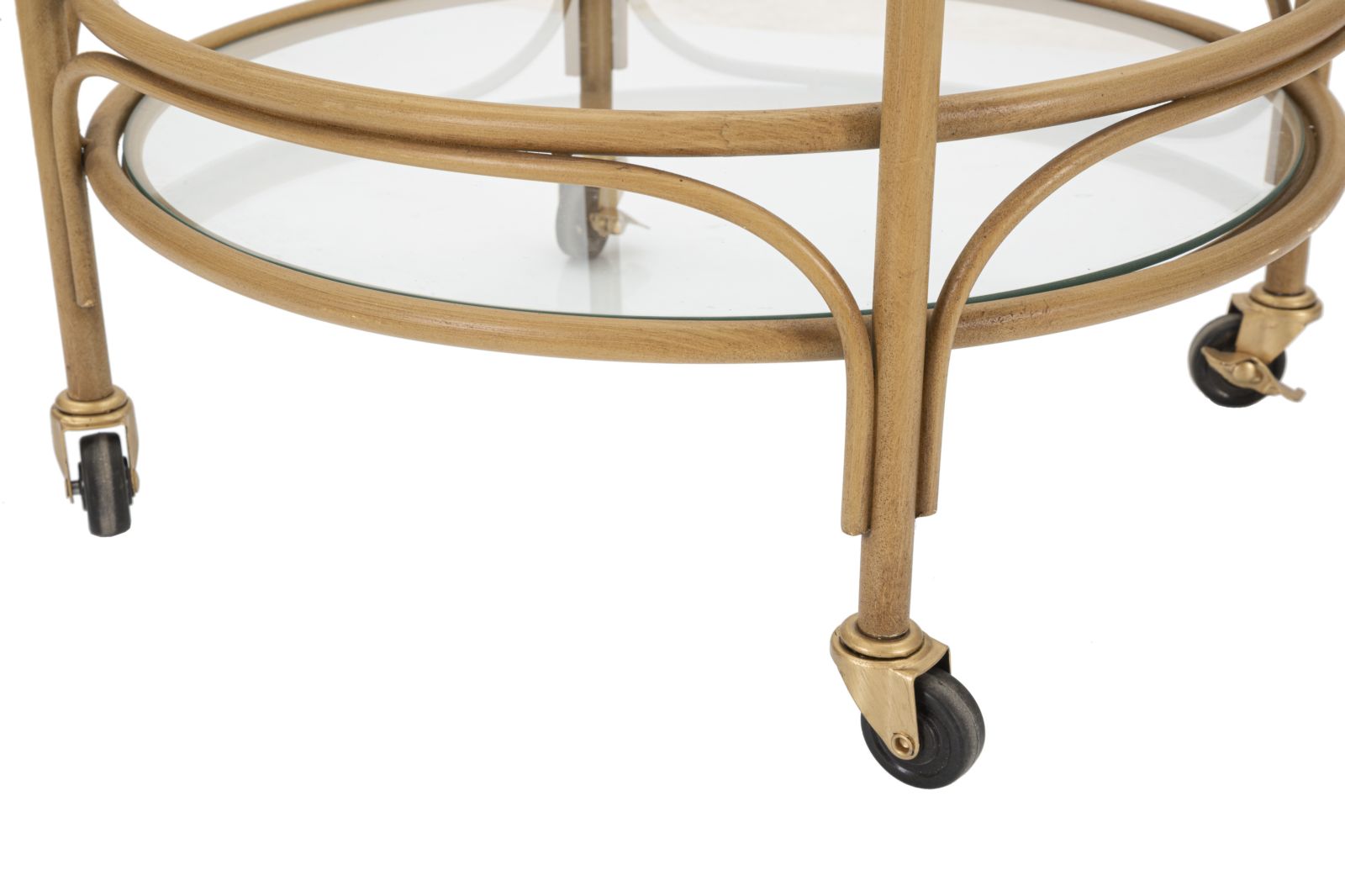 Dekoratívny doplnok Carrello Panama Round Mauro Ferretti Ø 51×74 cm