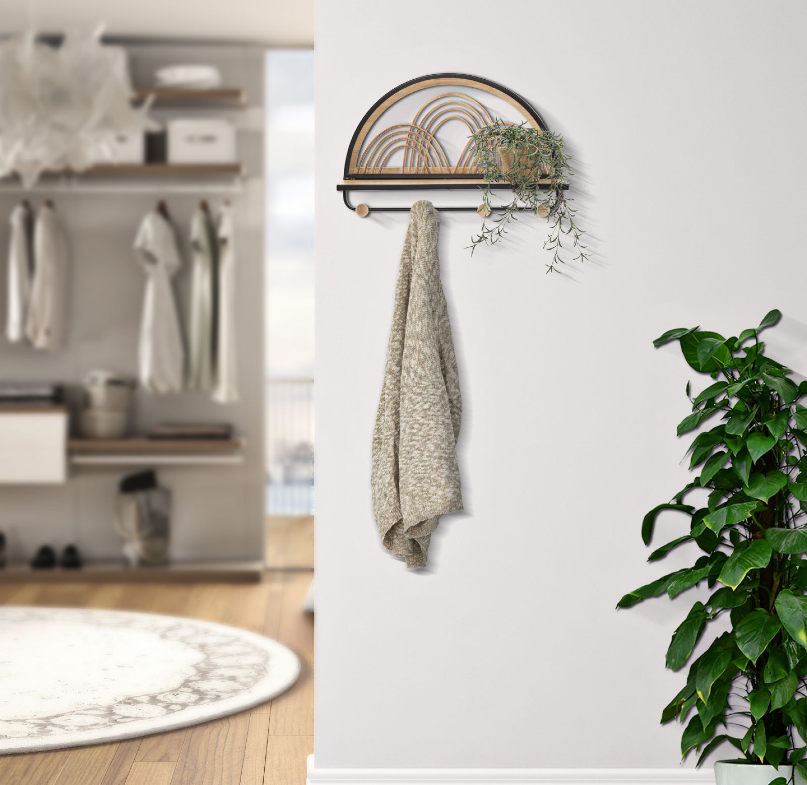 Dekoratívny doplnok Mensola Oporto C Mauro Ferretti 46×15,5×30 cm