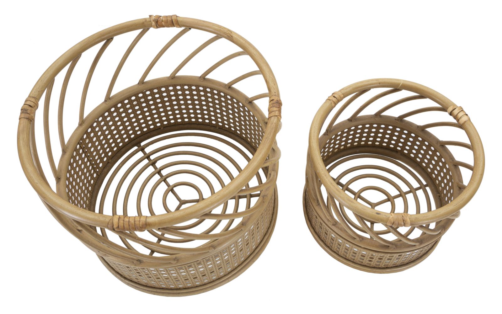 Dekoratívne vázy 2ks P Panama Mauro Ferretti, béžové