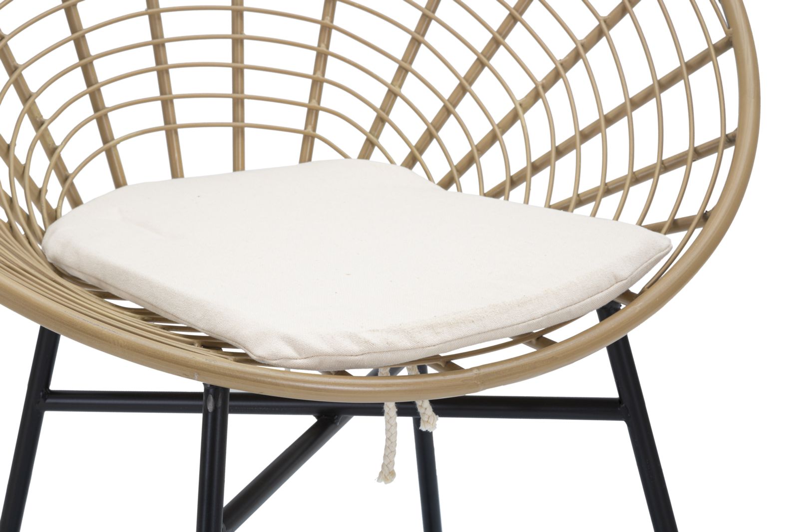 Stolička Sedia Panama Grid Mauro Ferretti 72×56,5×88 cm