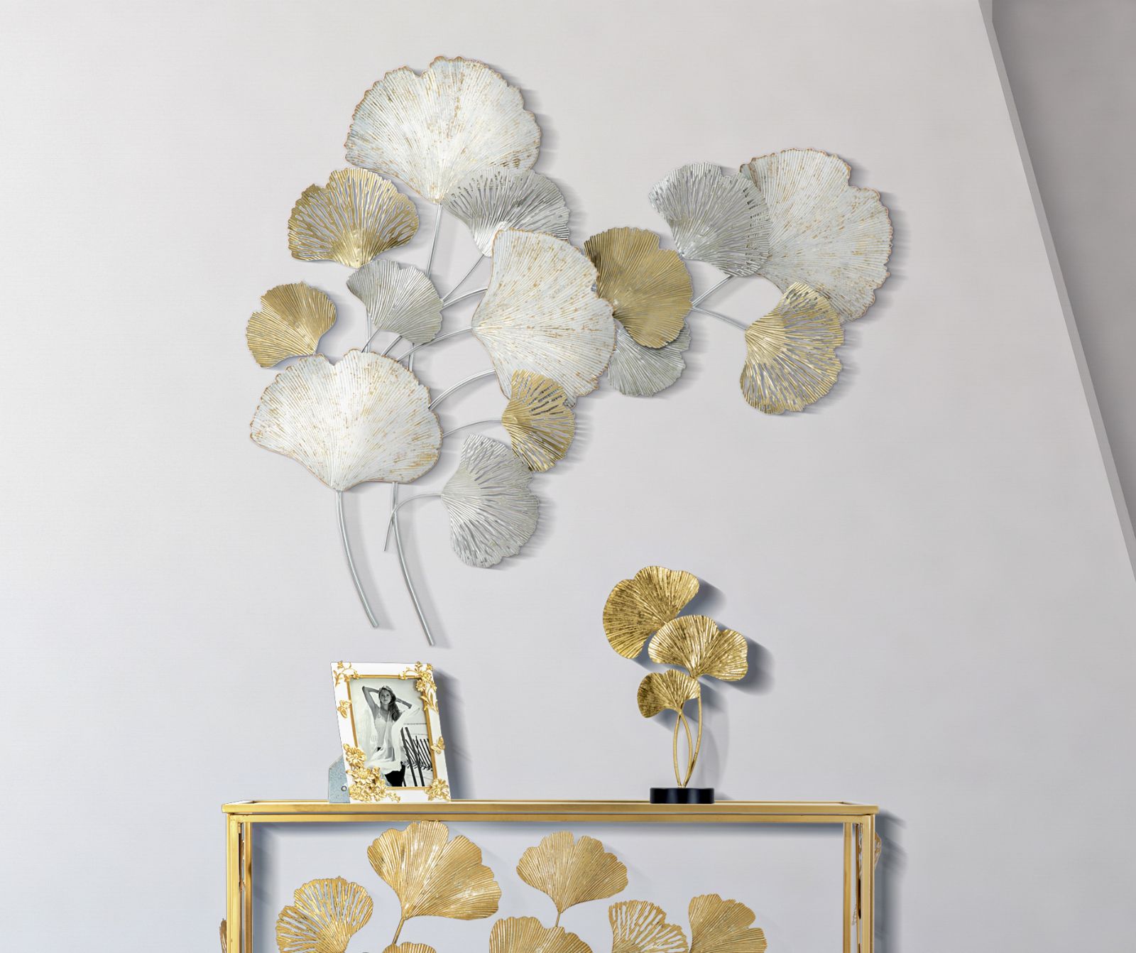 Dekoratívny panel Silvy Mauro Ferretti, strieborný/zlatý
