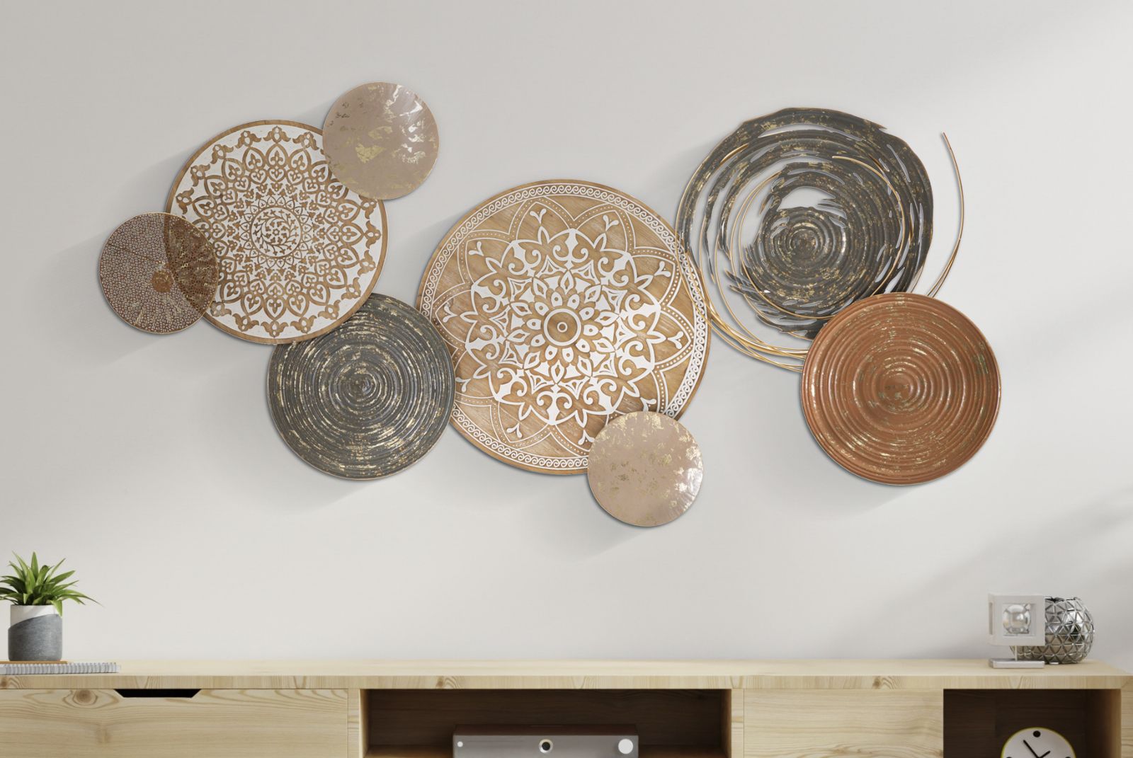 Dekoratívny panel Boho Mauro Ferretti, farebný