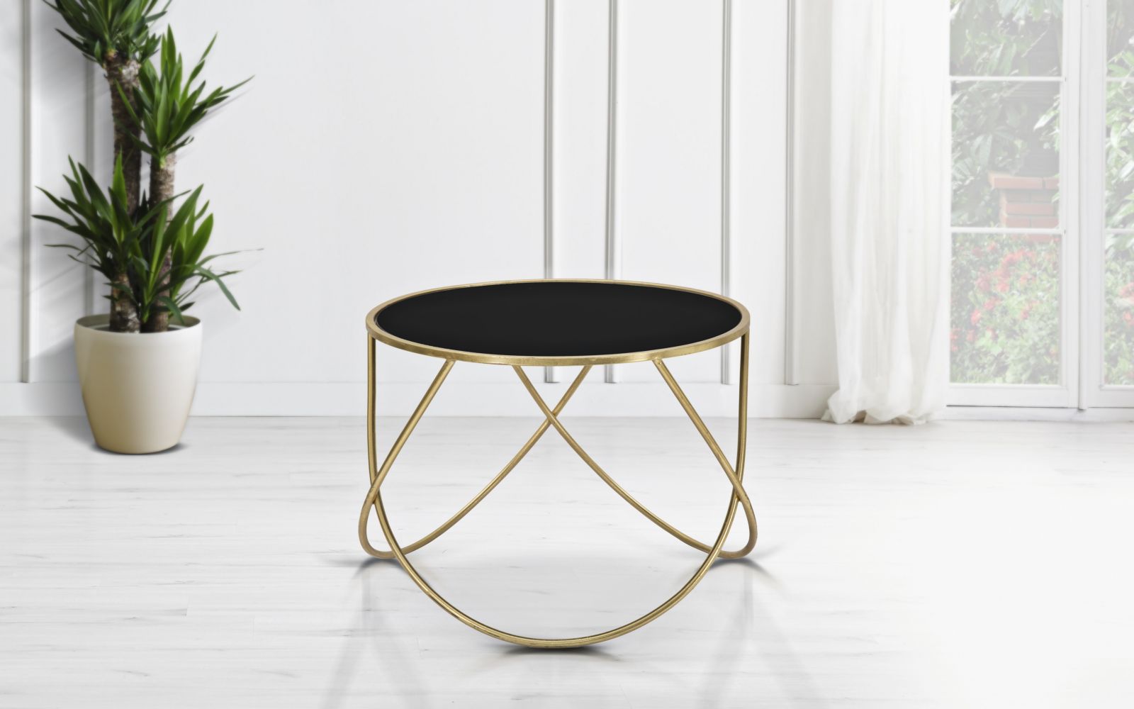 Dekoratívny doplnok Tavolinetto Ring Mauro Ferretti Ø 60×45 cm