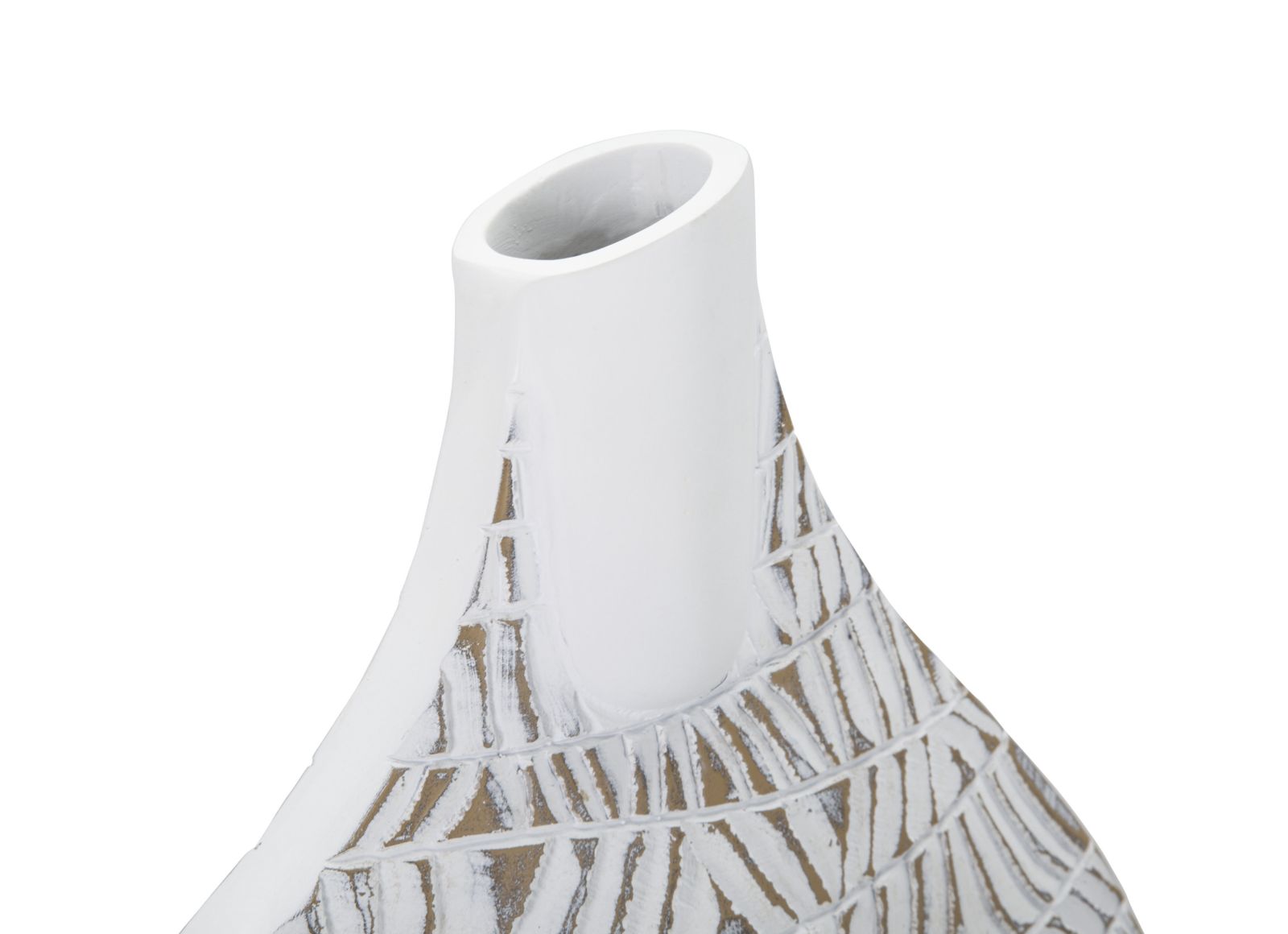 Dekoratívna váza Nairobi Mauro Ferretti, biela