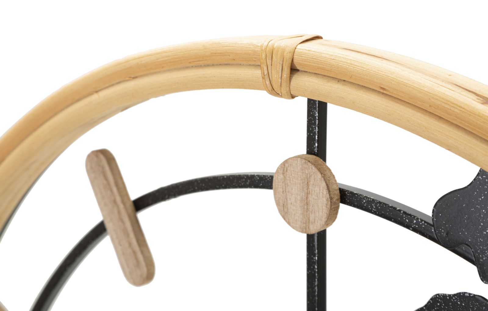 Nástenné hodiny World New Mauro Ferretti, drevo/čierne