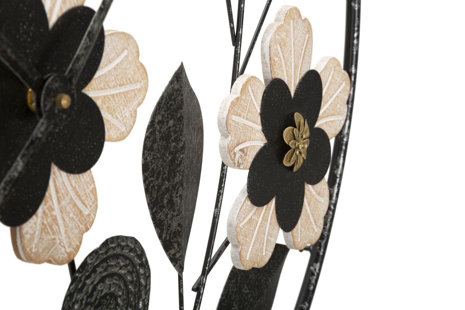 Nástenné hodiny Divaker Mauro Ferretti, drevo/čierne