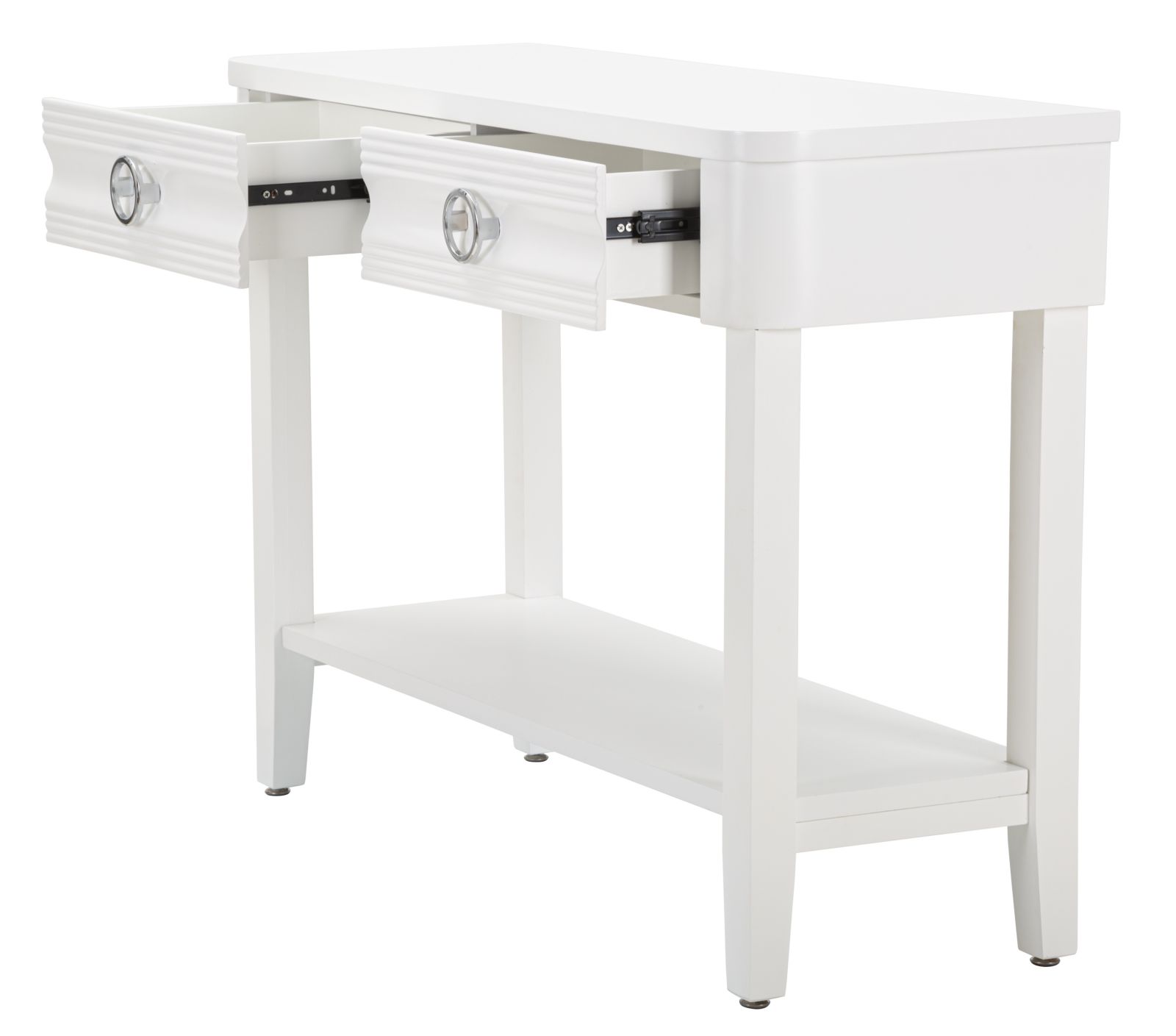 Dekoratívny stolík Console Shine Mauro Ferretti, biely