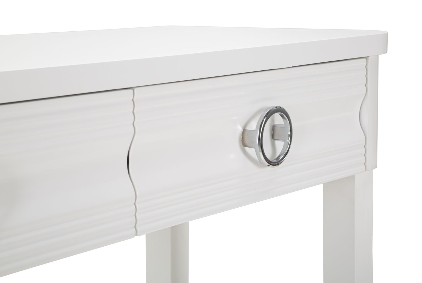 Dekoratívny stolík Console Shine Mauro Ferretti, biely