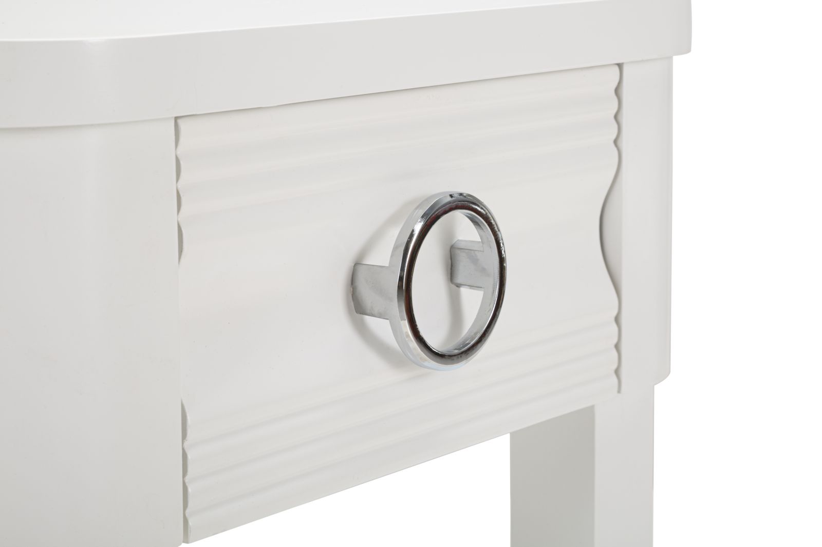 Dekoratívny stolík Comodino Shine Mauro Ferretti, biely