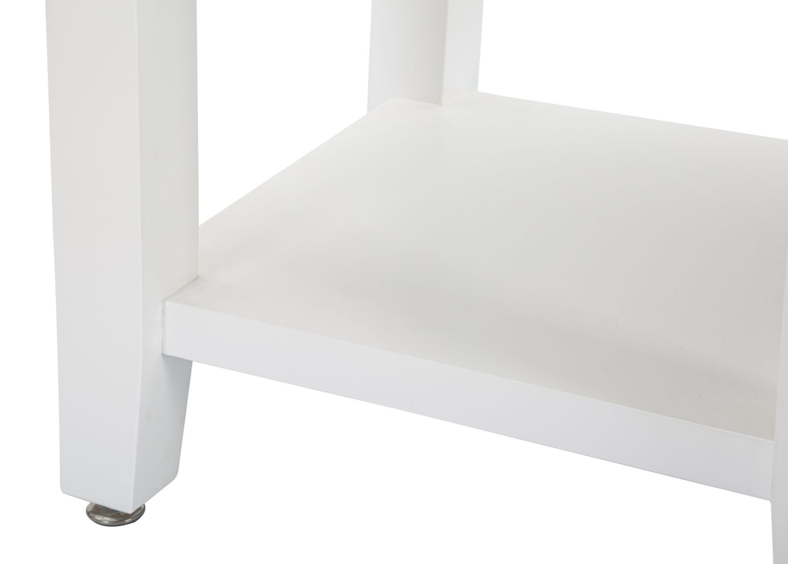 Dekoratívny stolík Comodino Shine Mauro Ferretti, biely