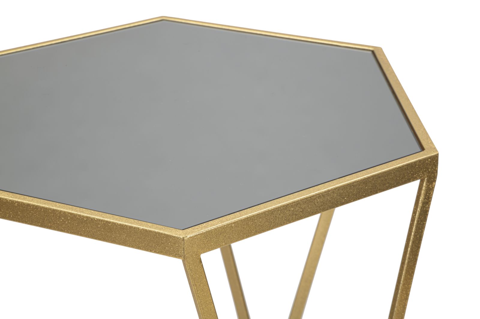 Dekoratívny doplnok Tavolinetto Esagonal Mauro Ferretti Ø 50×100-40×80 cm
