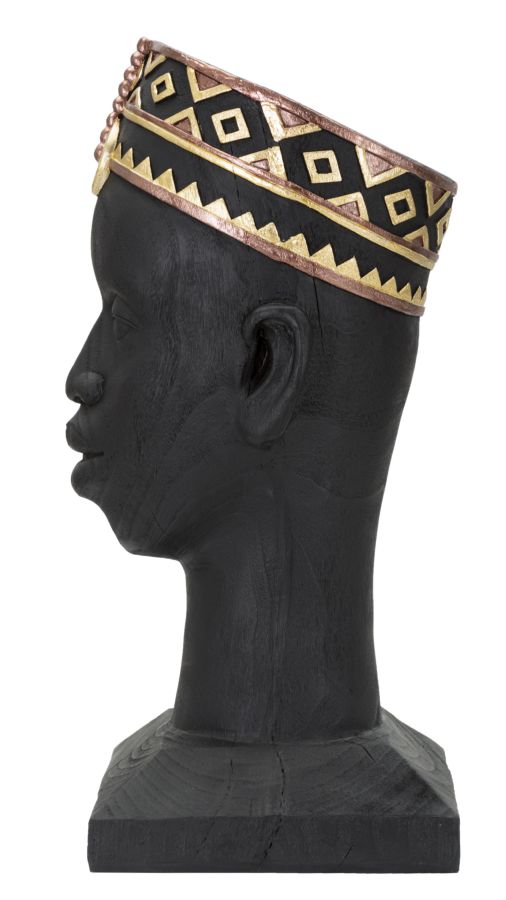 Dekoratívny doplnok Uomo Masai Mauro Ferretti 25×25×56 cm