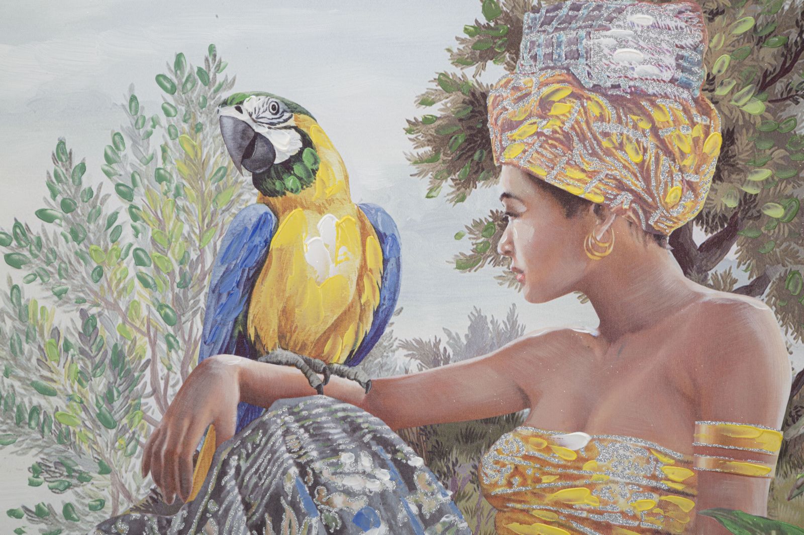 Dekoratívny doplnok Dipinto Su Tela Mauro Ferretti 120×3×90 cm