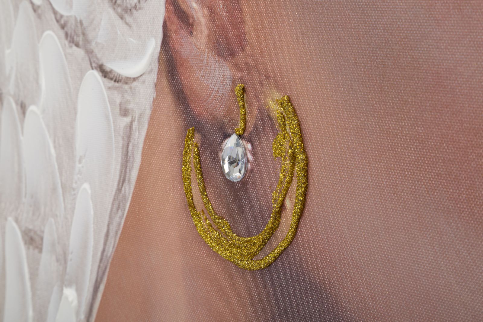 Dekoratívny doplnok Dipinto Su Tela Mauro Ferretti 90×3×120 cm