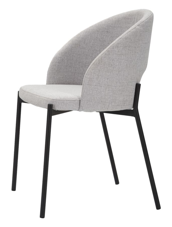 Stolička Sedia Helsinki Grigia Mauro Ferretti 51×53×80 cm