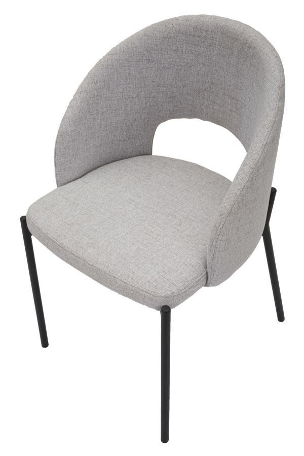 Stolička Sedia Helsinki Grigia Mauro Ferretti 51×53×80 cm