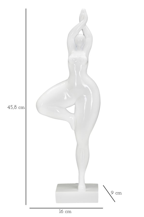 Dekoratívny doplnok Donnina Yoga Mauro Ferretti 16×9×45,8 cm