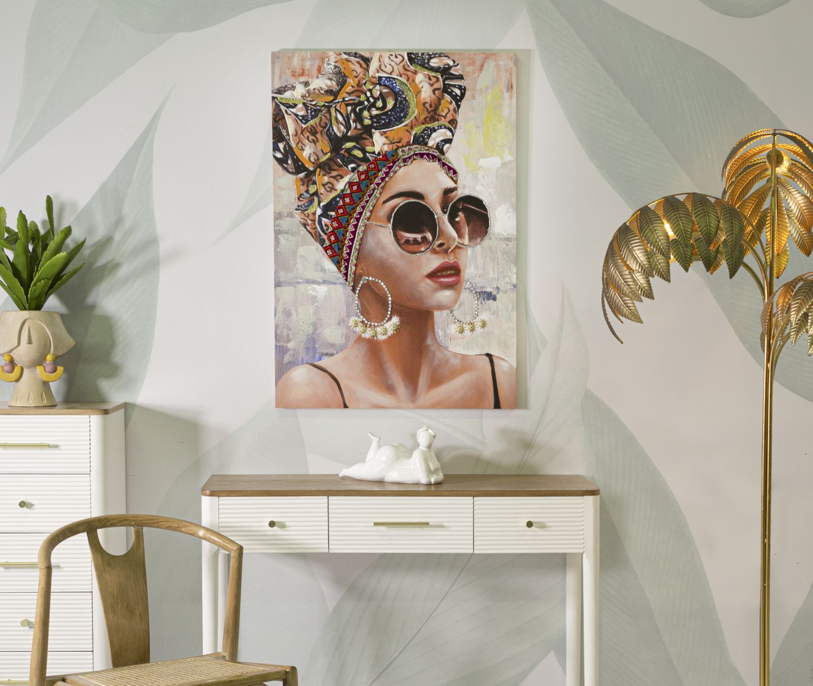 Dekoratívny doplnok Dipinto Su Tela Mauro Ferretti 70×3×100 cm