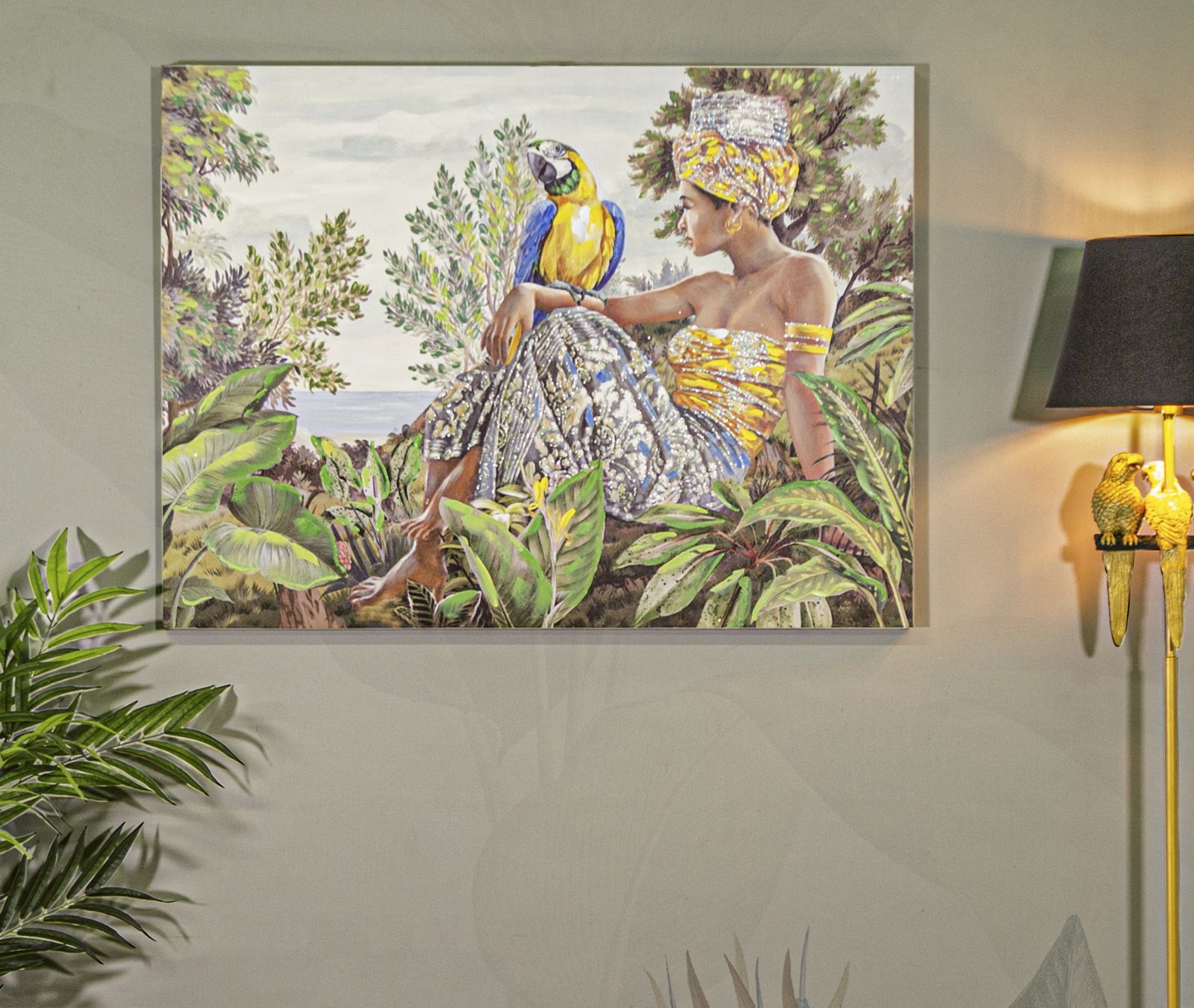 Dekoratívny doplnok Dipinto Su Tela Mauro Ferretti 120×3×90 cm