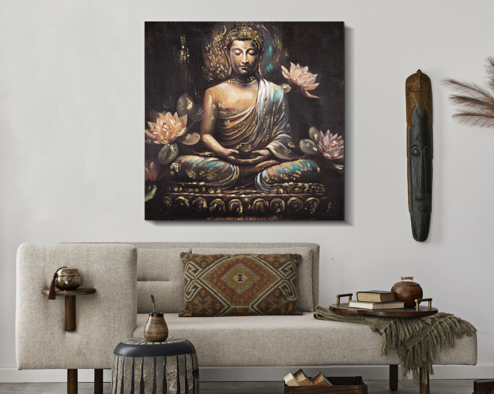 Dekoratívny doplnok Dipinto Su Tela Mauro Ferretti 100×3×100 cm