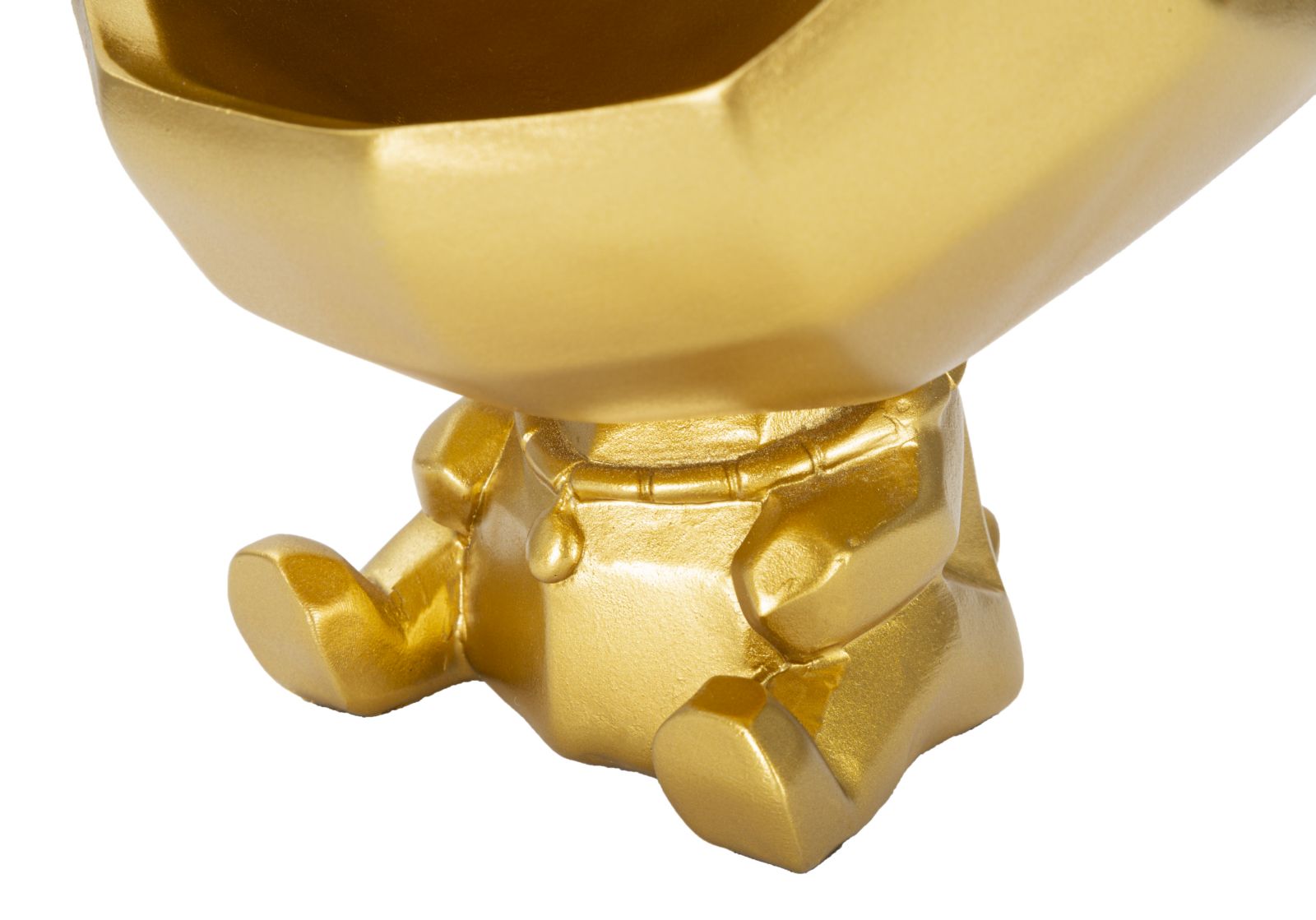 Dekoratívna misa Cane S Tasche Mauro Ferretti, zlatá