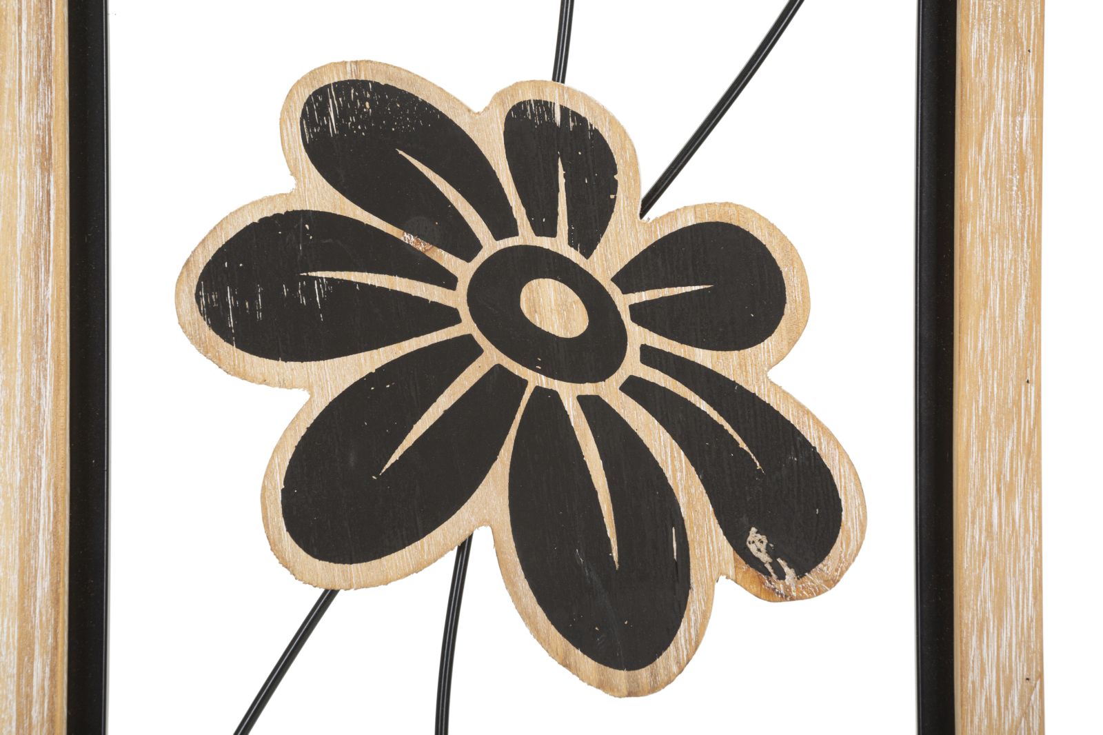 Dekoratívny panel E Koman Mauro Ferretti, čierny/drevo